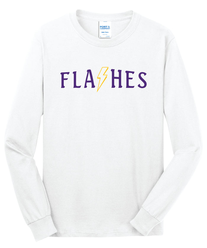 #18 Flashes with Lightning Bolt Tee