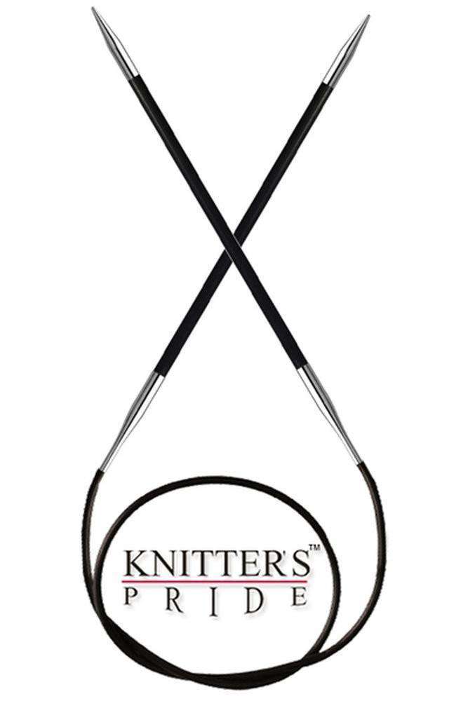32 Inch Knitter's Pride Karbonz Circular Needles-Needles-Knitter's Pride-US 0, 2.0 mm-Alpaca Direct