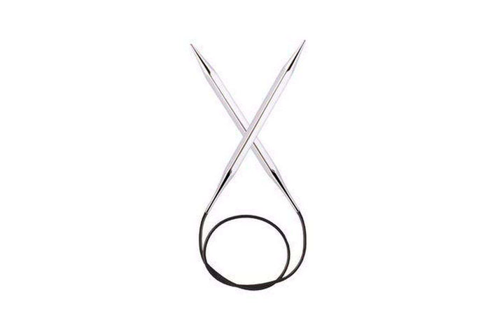 47 Inch Knitter's Pride Nova Cubics Platina Circular Needle-Needles-Knitter's Pride-US 1.5, 2.5 mm-Alpaca Direct