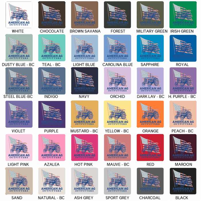 AAO Tractor Flag– Hoodie - Front & Back!