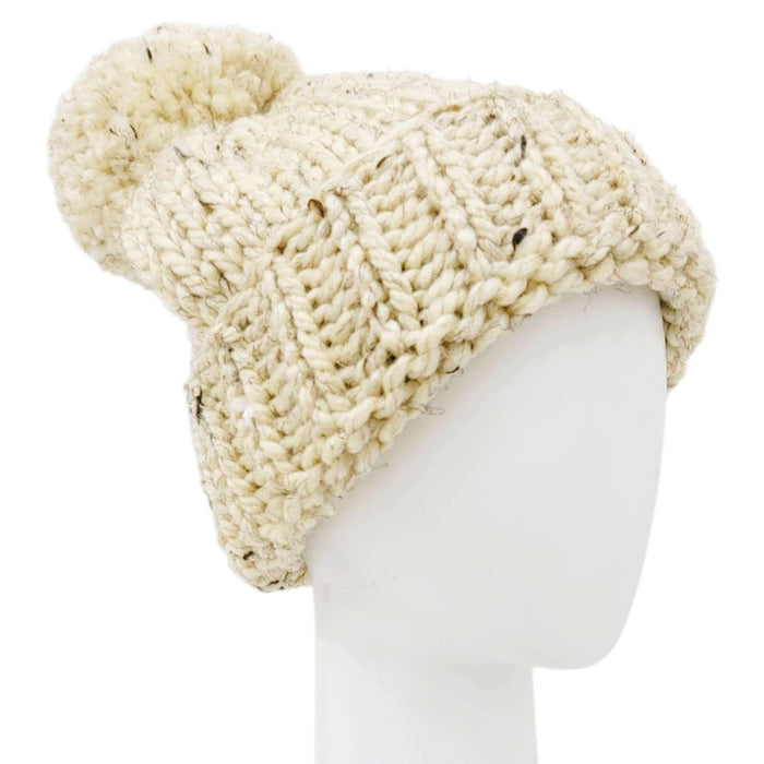 Adult Hat - The Basic Beanie (Oatmeal) by Charlie & Luna Co.