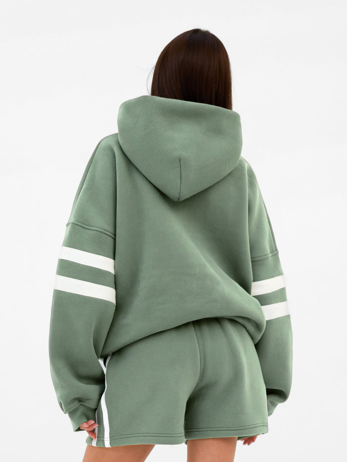 Amber Oversized Hoodie - Green