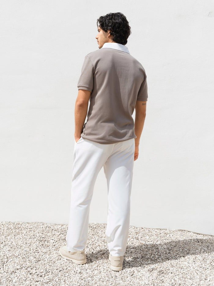 Ander Relaxed Polo Shirt - Brown