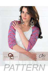 Araucania Yarns Arco Iris Shrug PATTERN ONLY-Patterns-Knitting Fever-Alpaca Direct