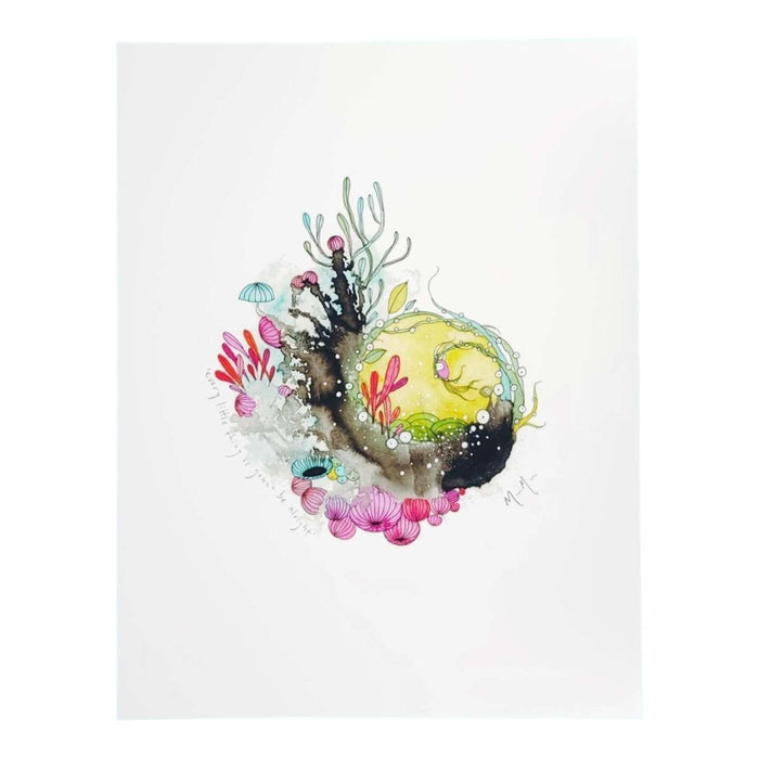 Art Print - 8.5 x11 Every Little Thing Is Gonna Be Alright by Melissa Moss Art
