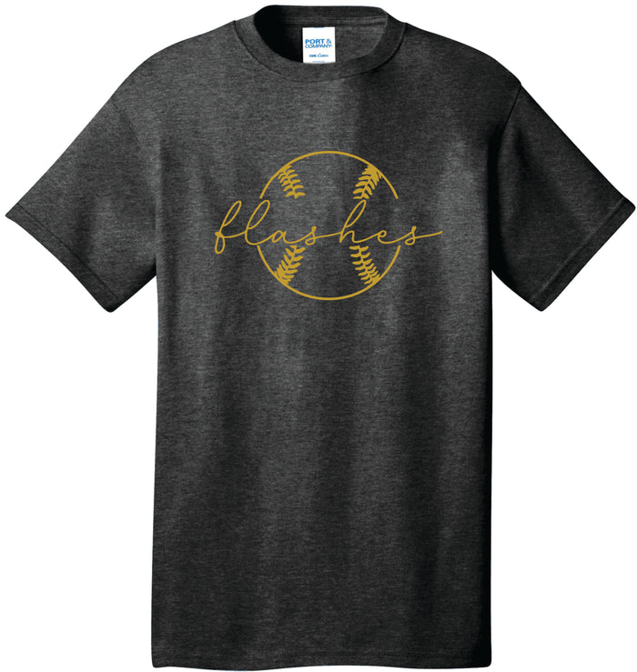 Baseball Glitter Tee #22