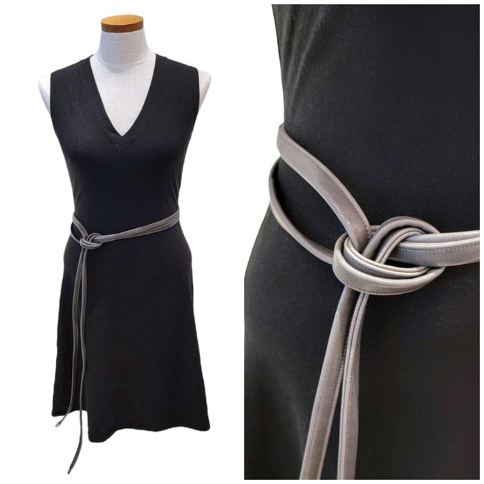 Belts - Skinny Wrap Belt Vegan Leather (Butterscotch) by Crystalyn Kae