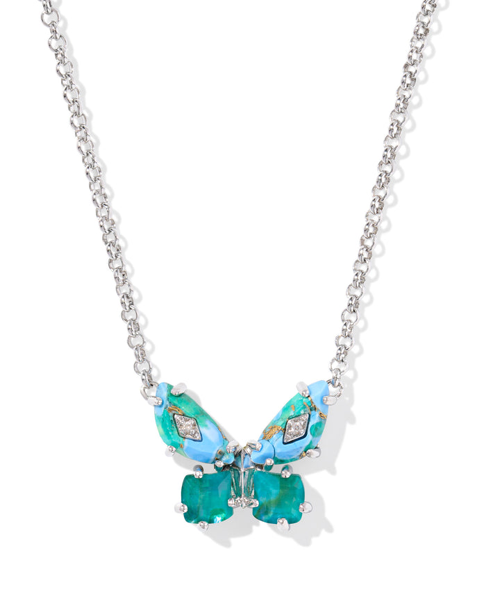 Bianca Butterfly Pendant Necklace
