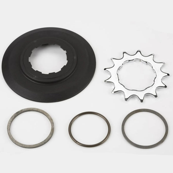 Brompton 3/32" 9 Spline Sprocket Set 13T incl chain guide disc