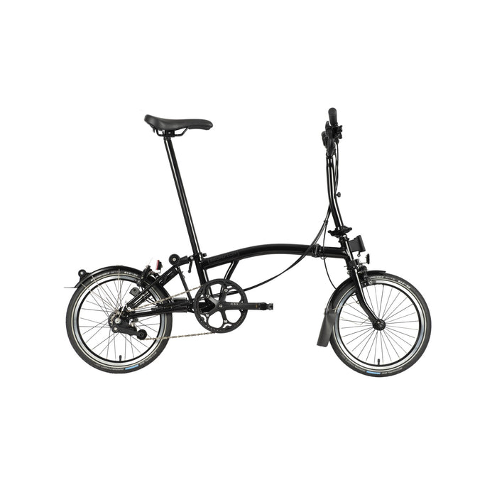 Brompton C-line 6-speed Explore Black Edition - Low Handlebars