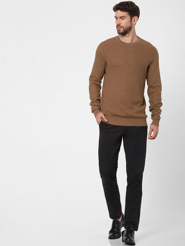 Brown Organic Cotton Pullover