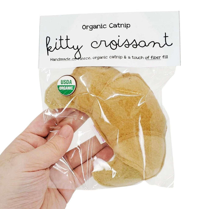 Cat Toy - Catnip Croissant by Miso Handmade