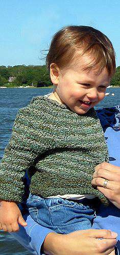 Concentric Circles Pullover - Children's Pattern-Patterns-Kira K Designs-Alpaca Direct