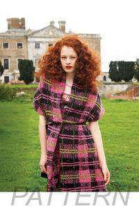 Debbie Bliss 02 Tartan Wrap PATTERN ONLY-Patterns-Debbie Bliss-Alpaca Direct