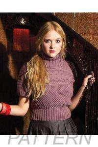 Debbie Bliss 09 Cable and Blackberry Top PATTERN ONLY-Patterns-Debbie Bliss-Alpaca Direct