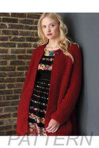 Debbie Bliss Moss Stitch Coat PATTERN ONLY-Patterns-Debbie Bliss-Alpaca Direct
