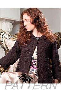 Debbie Bliss Moss Stitch Jacket PATTERN ONLY-Patterns-Debbie Bliss-Alpaca Direct