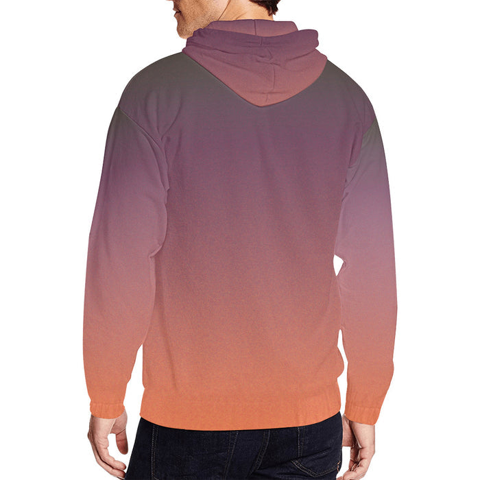Descendants of The Island sundown halo Men's Zip Hoodie