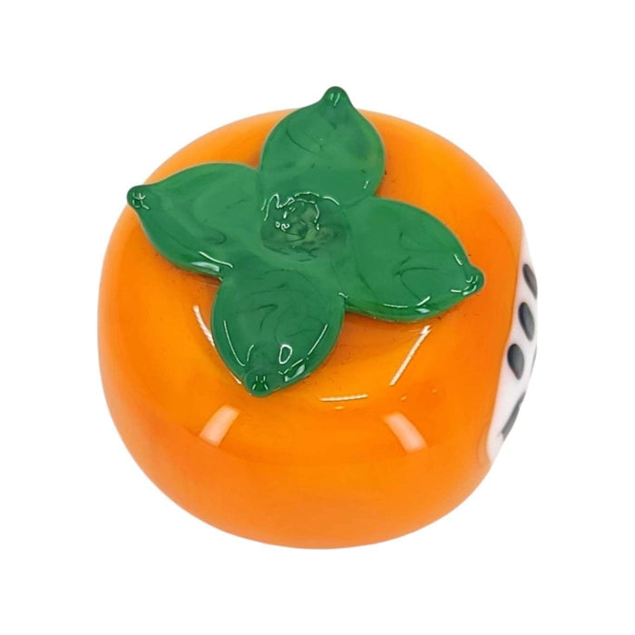 Figurine - Persimmon Kitty Lampwork Glass by Shang Daili