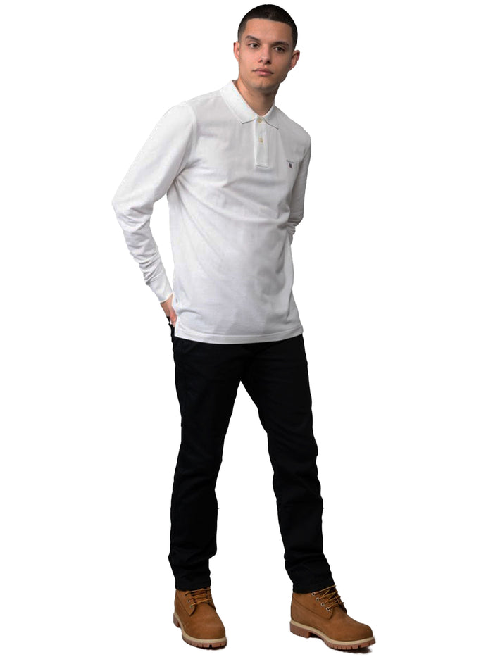 GANT_POLO_LS RAWDENIM RAWDENIM