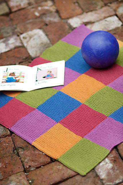 Garter Blocks Baby Blanket by Churchmouse Yarns and Teas-Patterns-Churchmouse Yarns-Alpaca Direct