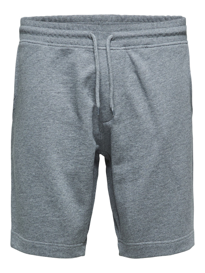 Grey Organic Cotton Sweatshorts
