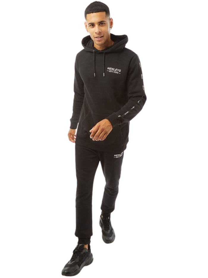 HENLY_HOOD_360123 Henleys | Mens Fleece Hoodie Henleys RAWDENIM