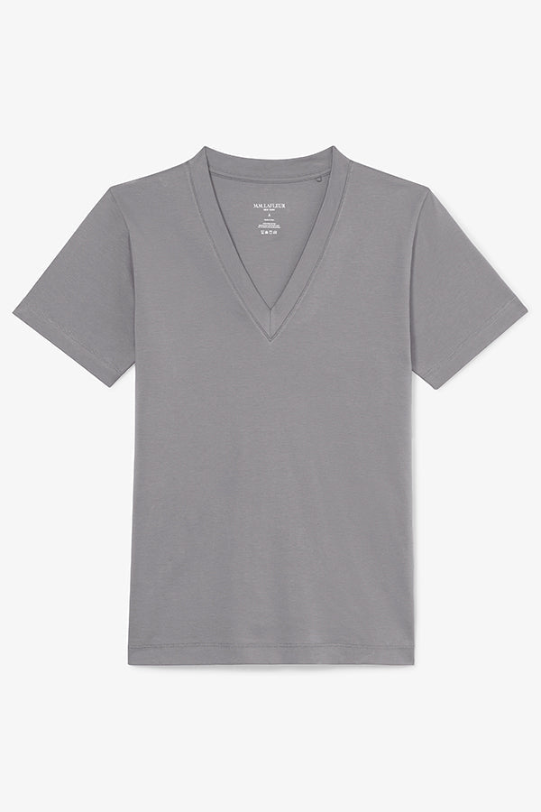 packshot image of the lee t-shirt in thistle | Exclude | Still