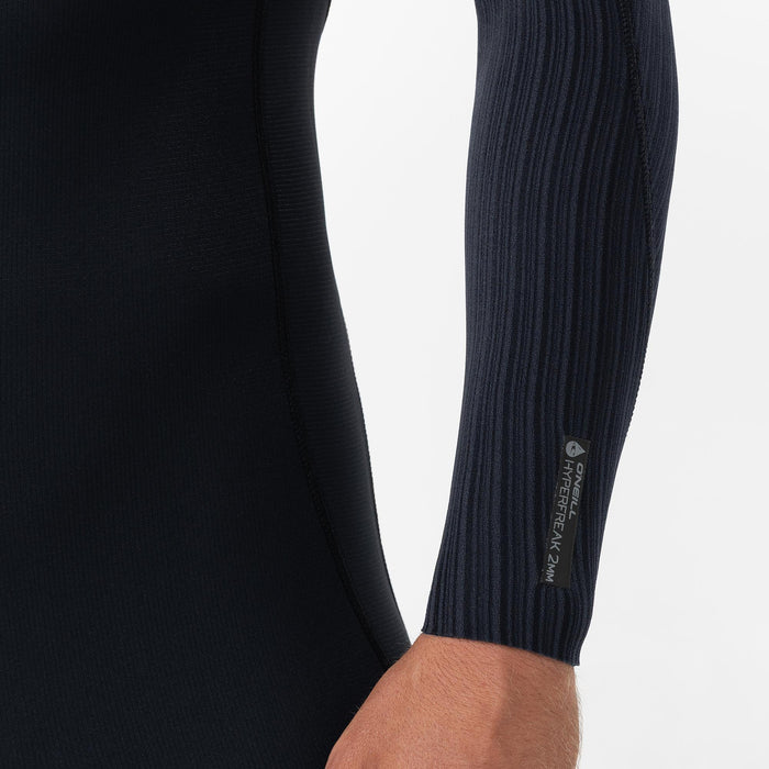 Men's HyperFreak 2mm Long Sleeve Spring Suit Chest Zip - Black