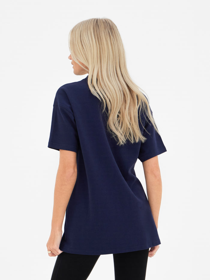 Mira Oversized T-Shirt - Dark Navy