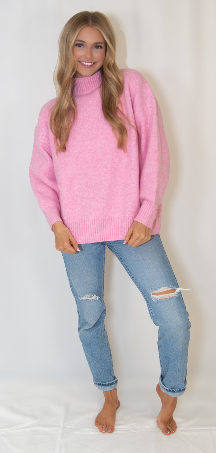Mock Neck Sweater