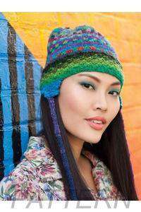 Noro 15 Stripe And Check Chullah PATTERN ONLY-Patterns-Noro-Alpaca Direct