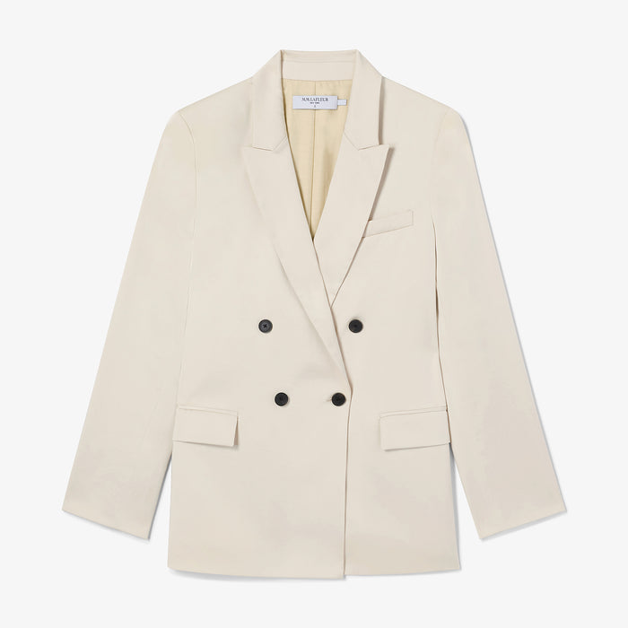 packshot image of the o'hara jacket in champagne