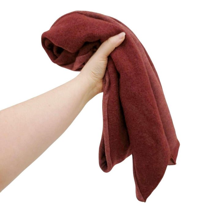 Scarf - Isola Knit and Recycled Cotton (Marsala) by G & L Positive Goods