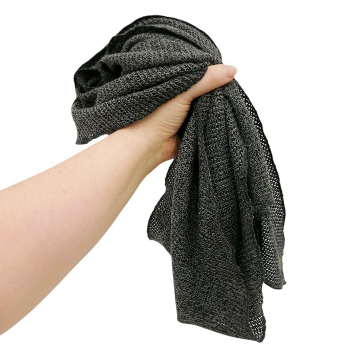 Scarf - Seanna Upcycled Sweater (Slate) by G & L Positive Goods