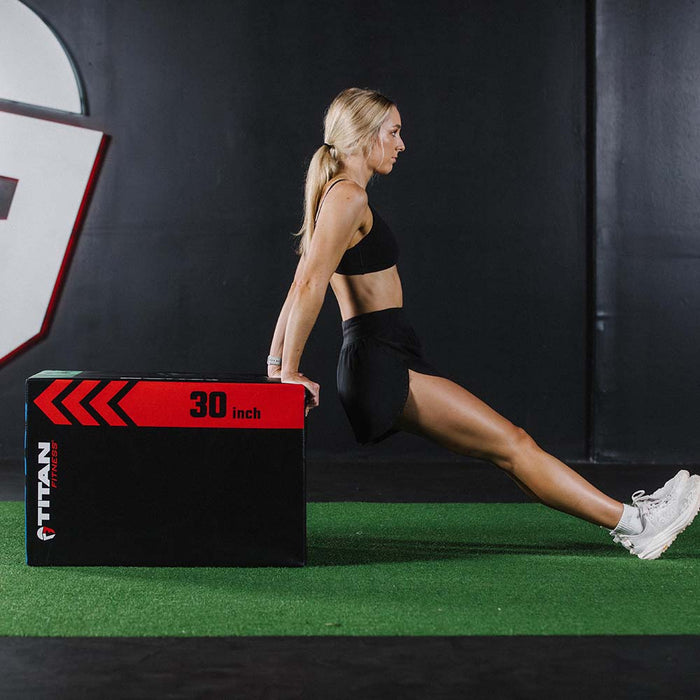 3-In-1 Heavy Foam Plyometric Box | 20 x 24 x 30in