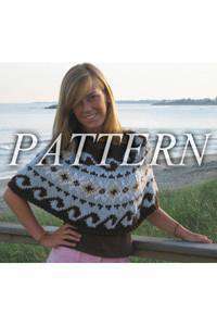 Shoreline Cape *Pattern*-Patterns-Champagne Maker-Alpaca Direct