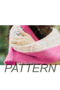 Sweet Georgia Winter Sunrise Shawl PATTERN ONLY-Patterns-SweetGeorgia Yarns-Alpaca Direct