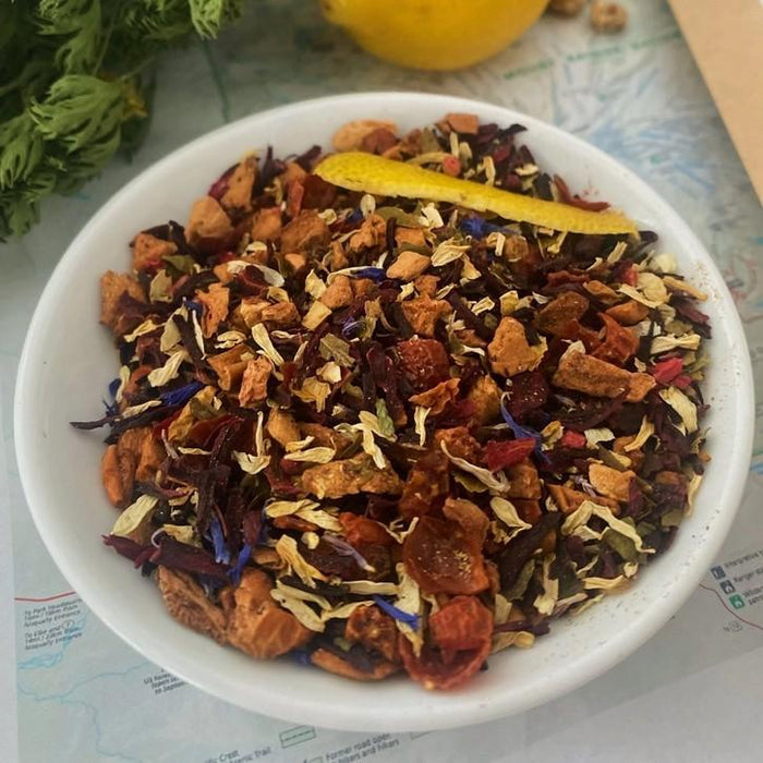 Tea Blend - Herbal - Rainier Raspberry by Winterwoods Tea Company