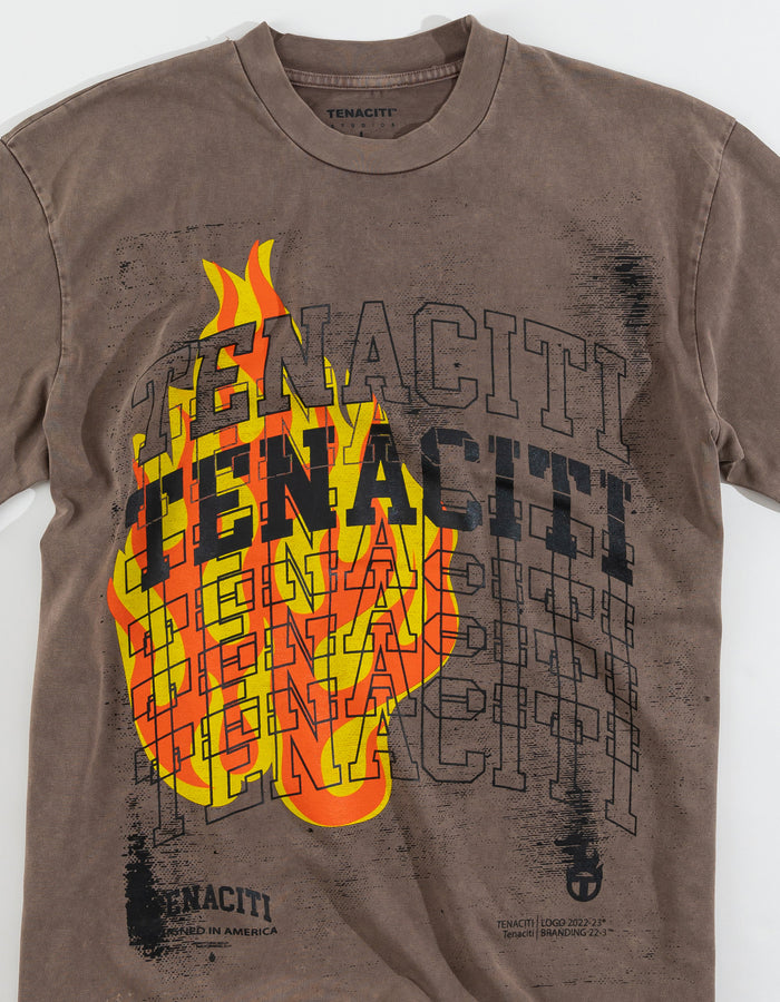 Tenaciti - Fire Tee - Clique Apparel