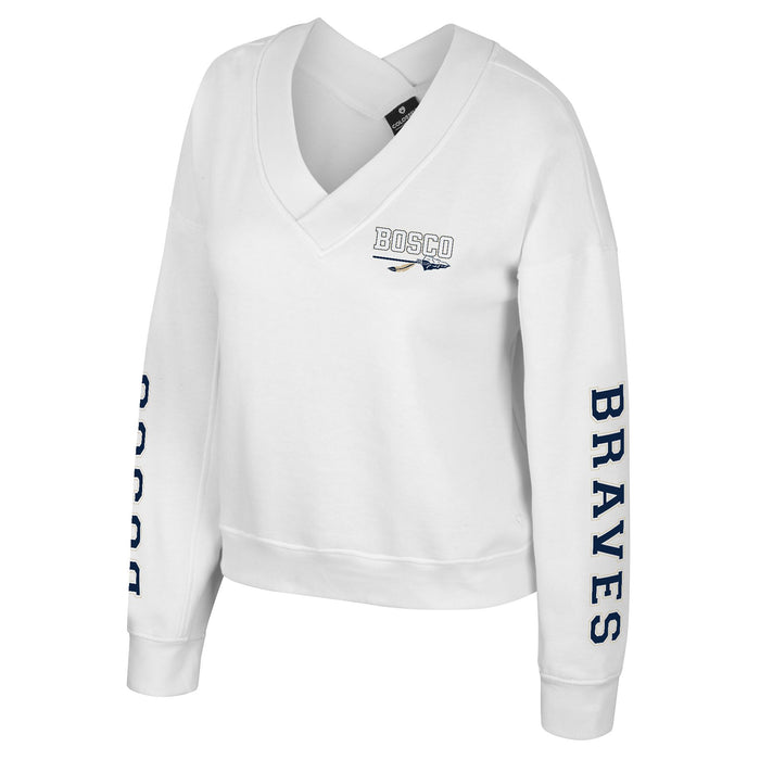 Women's Oh Crepe V-Neck Fleece