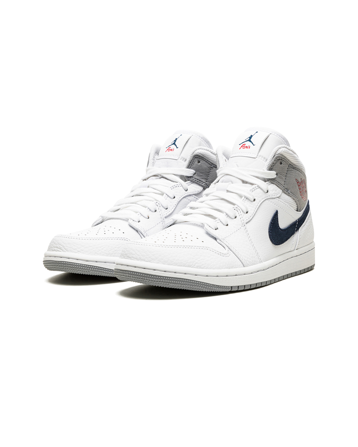 Jordan 1 Mid Paris White