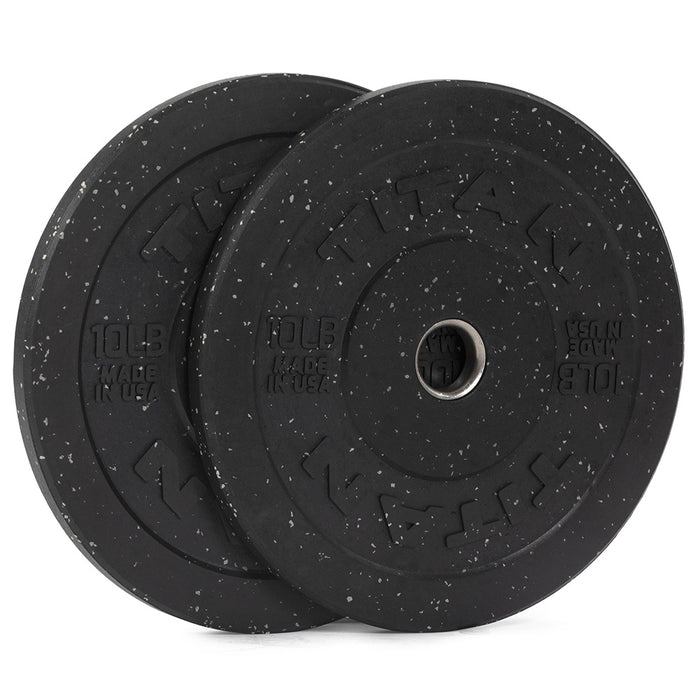 10 LB Pair Crumb Rubber Bumper Plates
