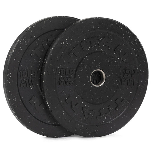 10 LB Pair Crumb Rubber Bumper Plates