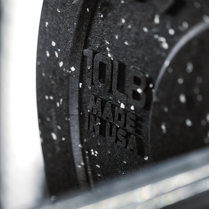 10 LB Pair Crumb Rubber Bumper Plates