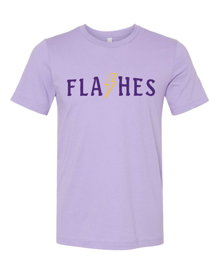 #18 Flashes with Lightning Bolt Tee