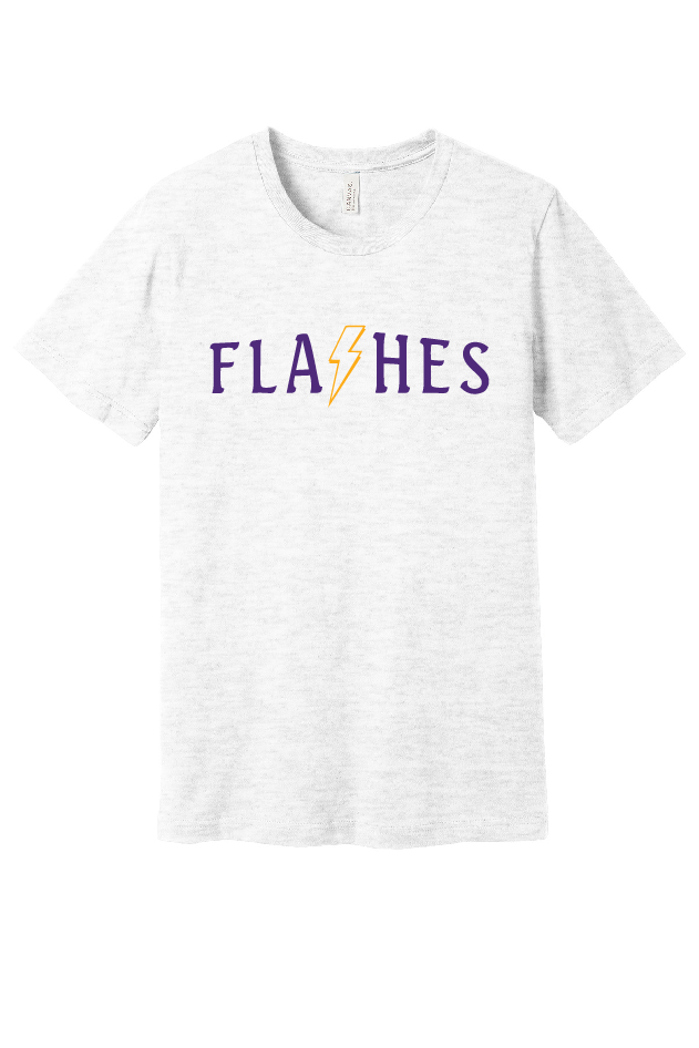 #18 Flashes with Lightning Bolt Tee