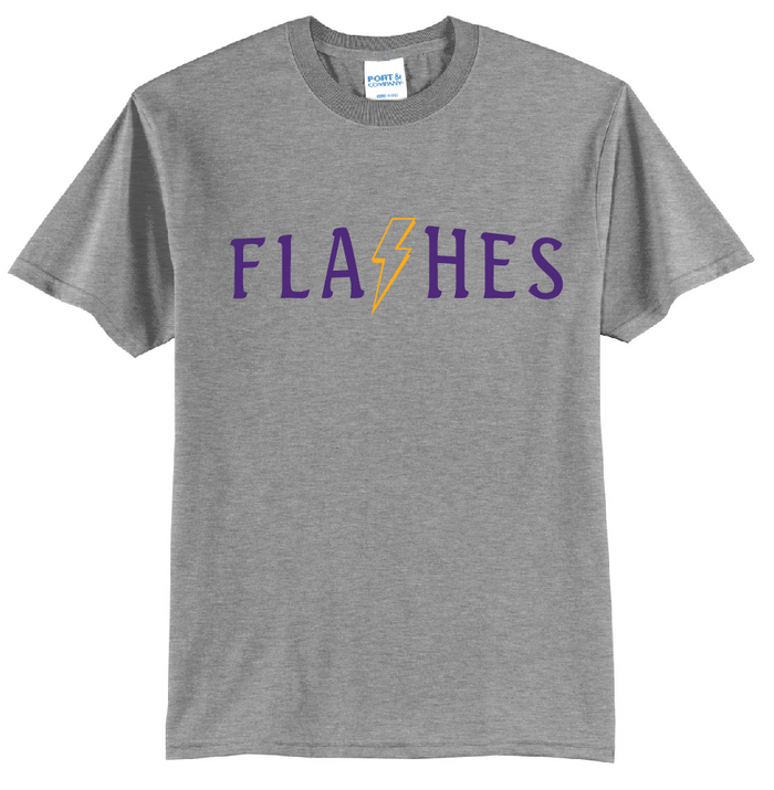#18 Flashes with Lightning Bolt Tee
