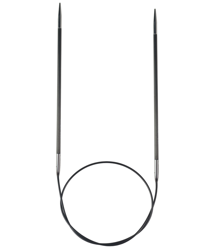 24 Inch Knitter's Pride Karbonz Circular Needles-Needles-Knitter's Pride-US 0, 2.0 mm-Alpaca Direct