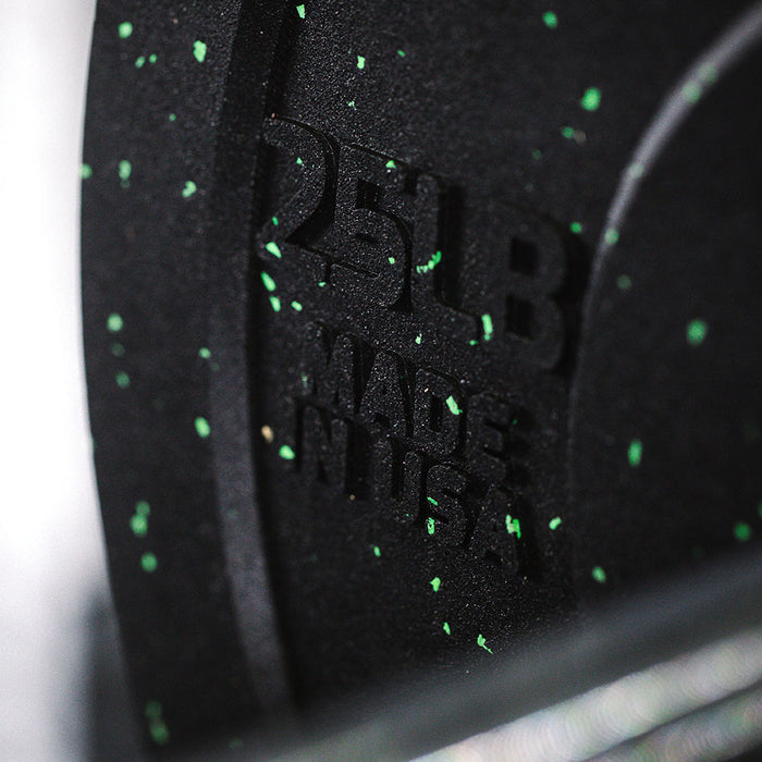 25 LB Pair Crumb Rubber Bumper Plates